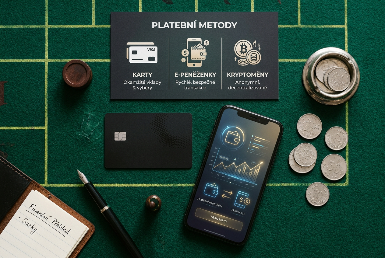 Infografika platebních metod s kartou a chytrým telefonem